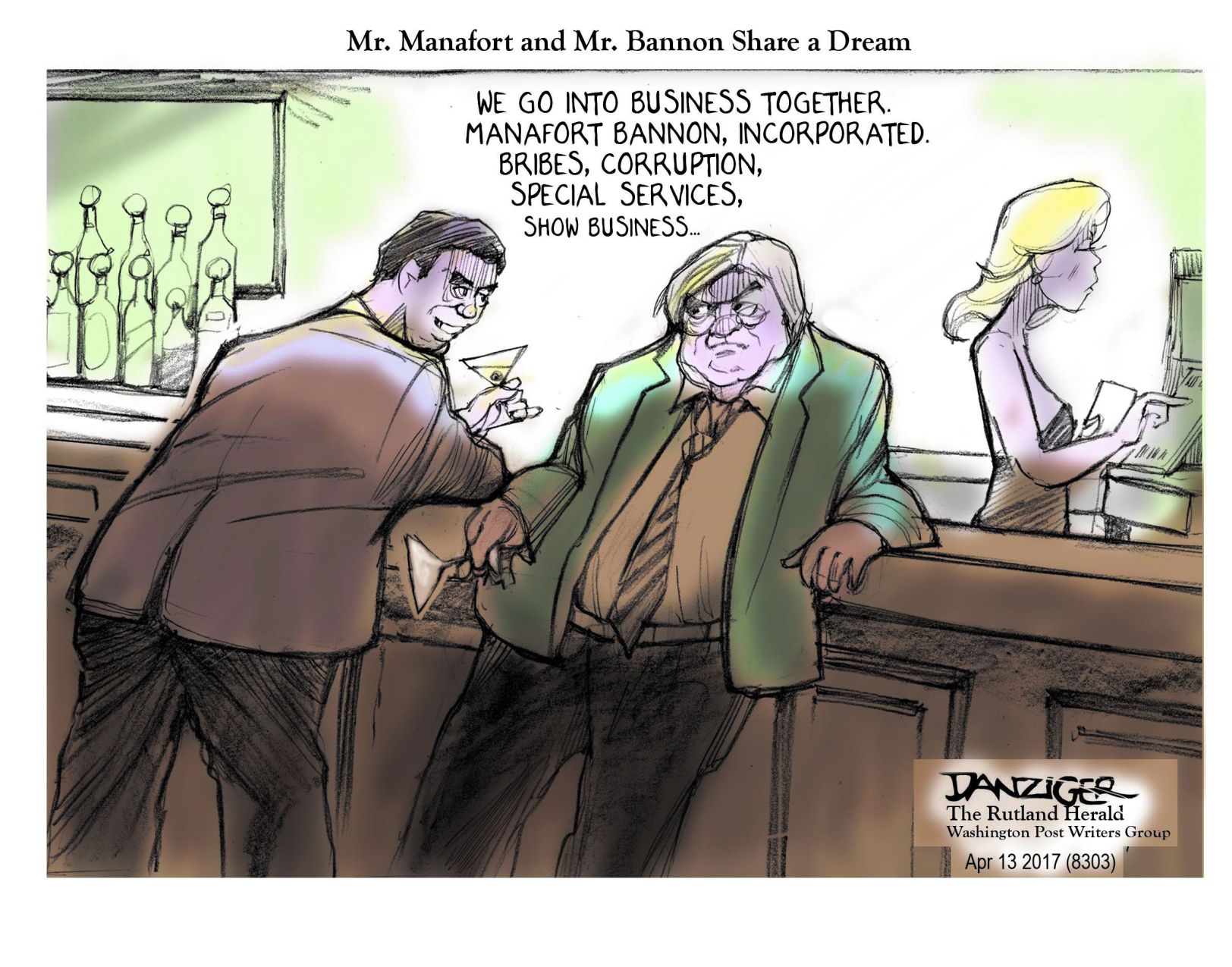 Jeff Danziger cartoon
